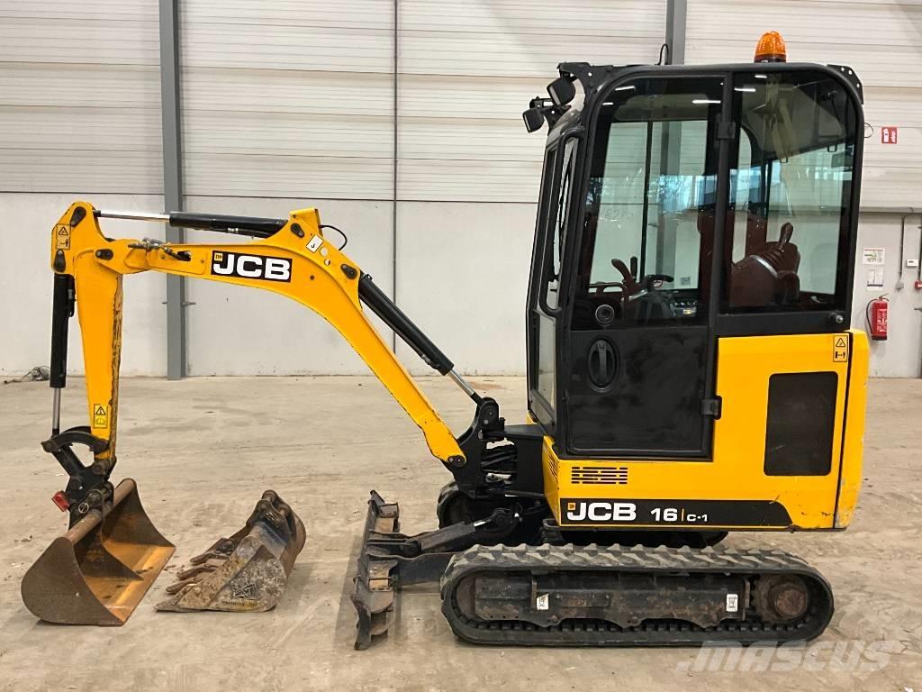 JCB 16 C-1 Mini ekskavatoriai < 7 t
