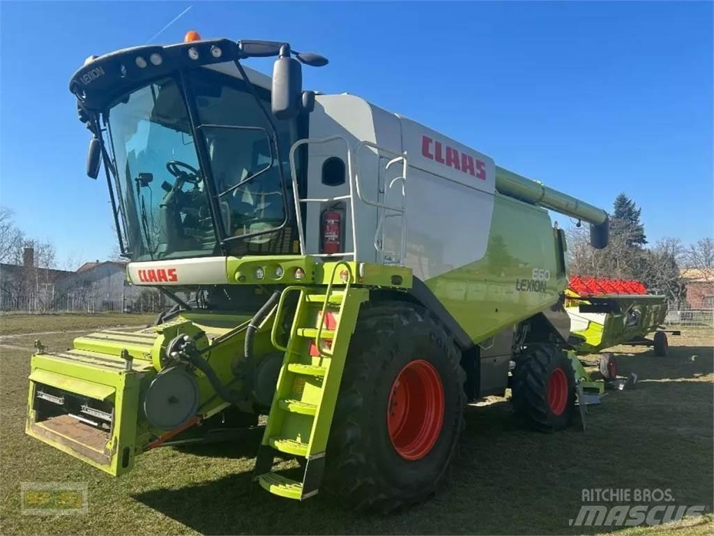 CLAAS Lexion 660 Derliaus nuėmimo kombainai
