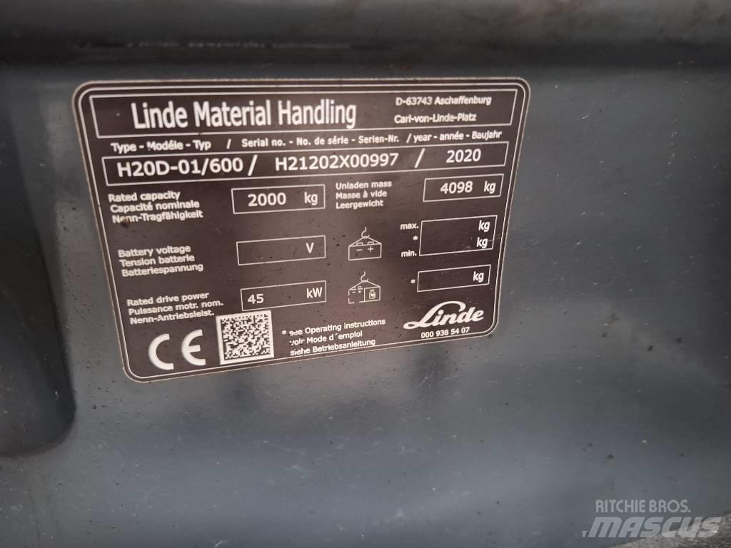 Linde H 20 D Dyzeliniai krautuvai