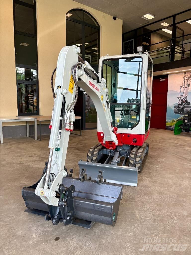 Takeuchi TB 216 Mini ekskavatoriai < 7 t
