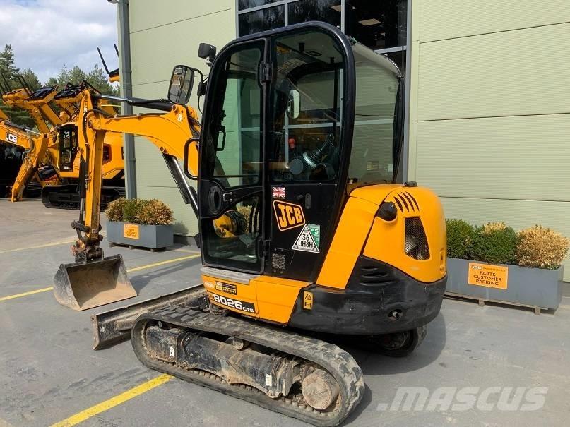 JCB 8026 CTS Mini ekskavatoriai < 7 t
