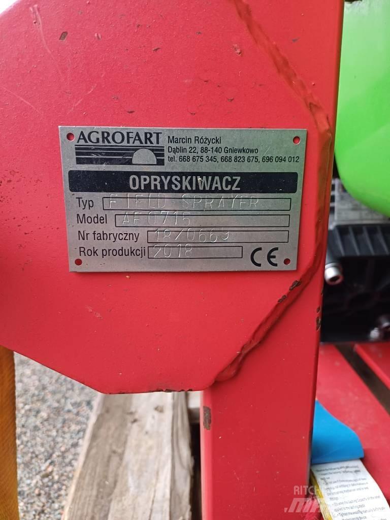  Agrofart AF0715 Įmontuoti purkštuvai
