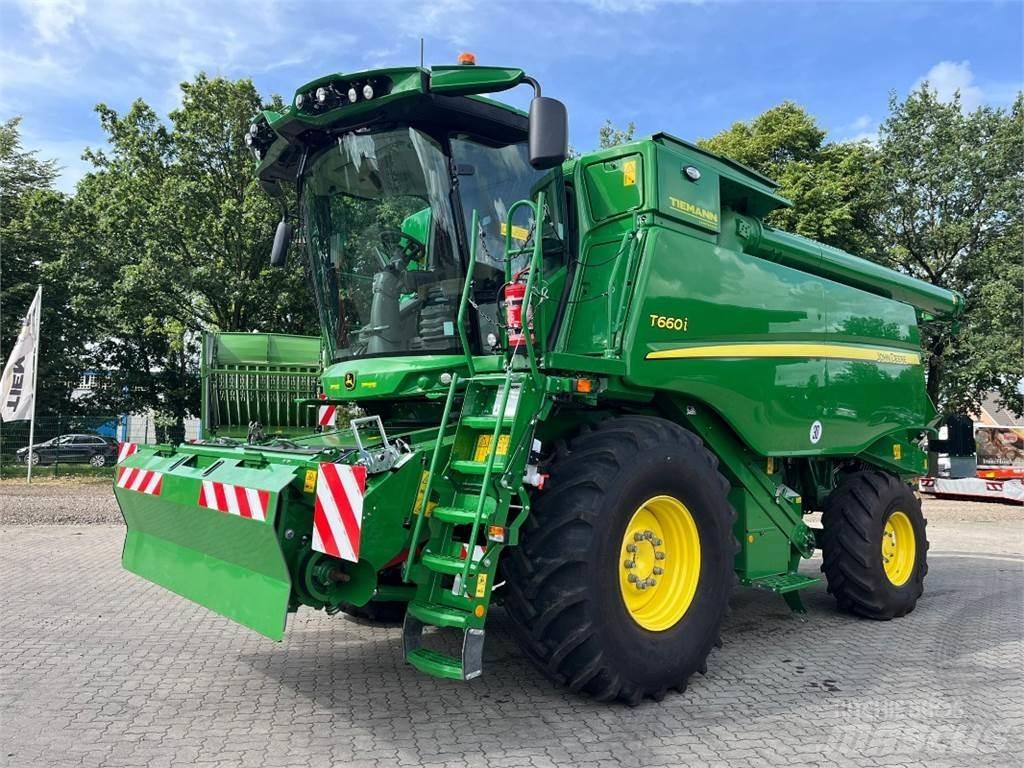 John Deere T660 Derliaus nuėmimo kombainai