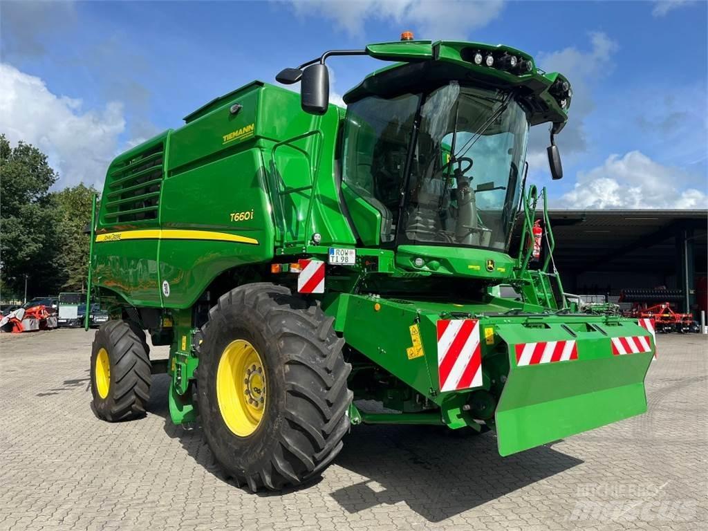 John Deere T660 Derliaus nuėmimo kombainai