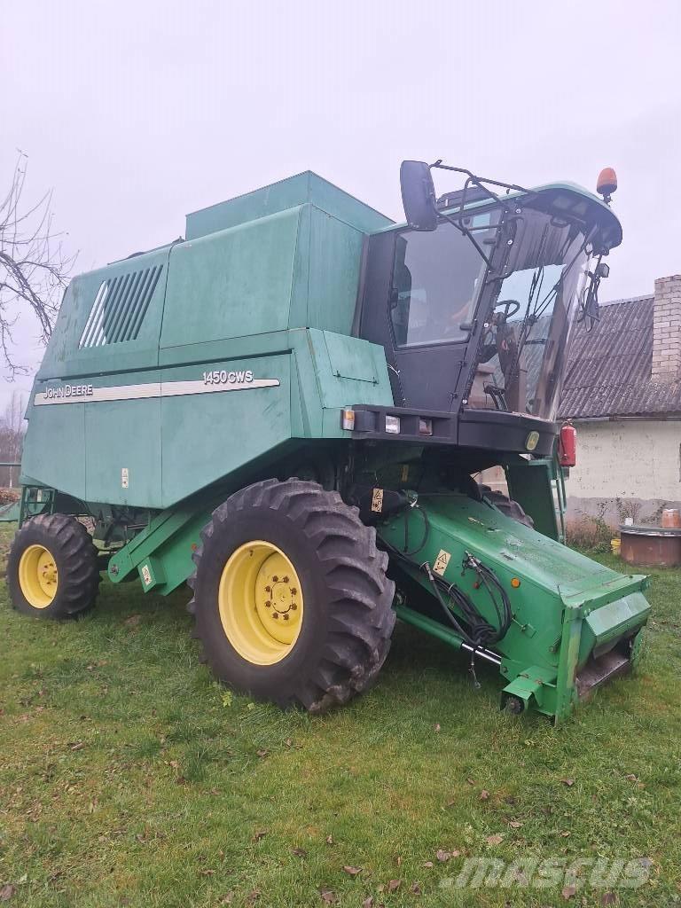 John Deere 1450 CWS Derliaus nuėmimo kombainai
