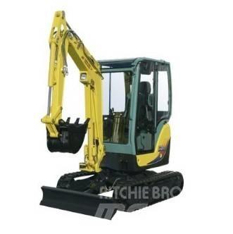 Yanmar SV 15 Mini ekskavatoriai < 7 t