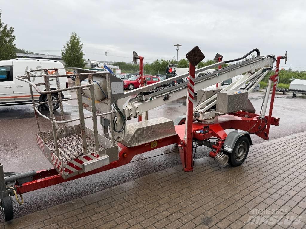 Jumbo T15 Skylift Ant priekabų montuojamos kėlimo platformos