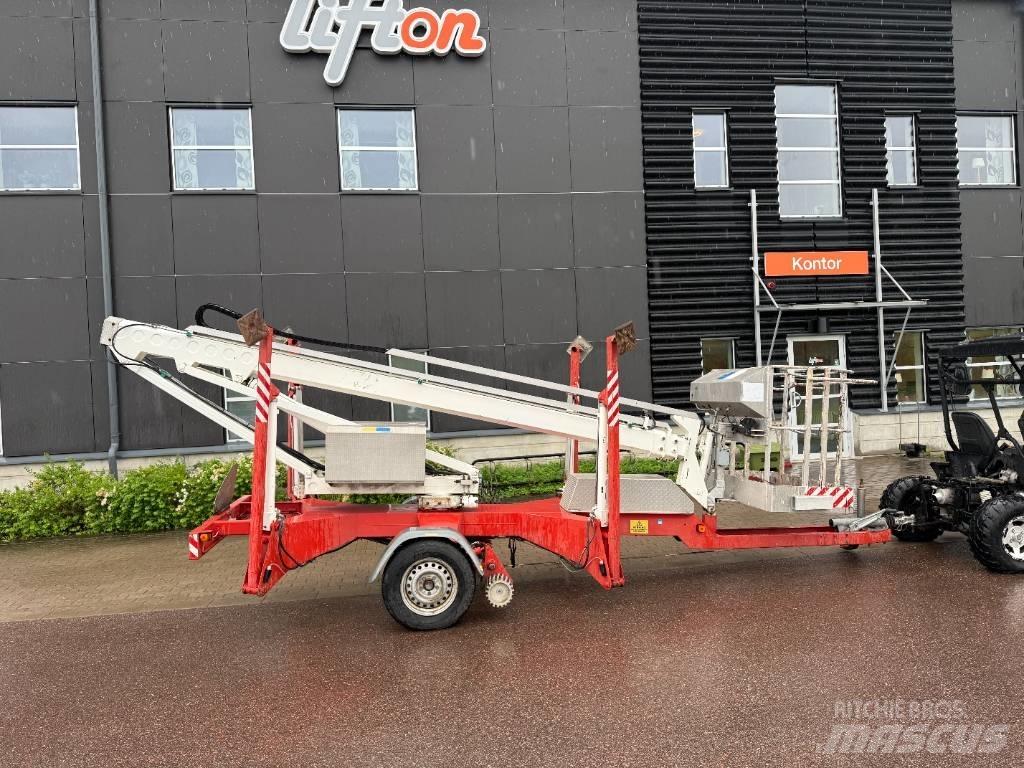 Jumbo T15 Skylift Ant priekabų montuojamos kėlimo platformos