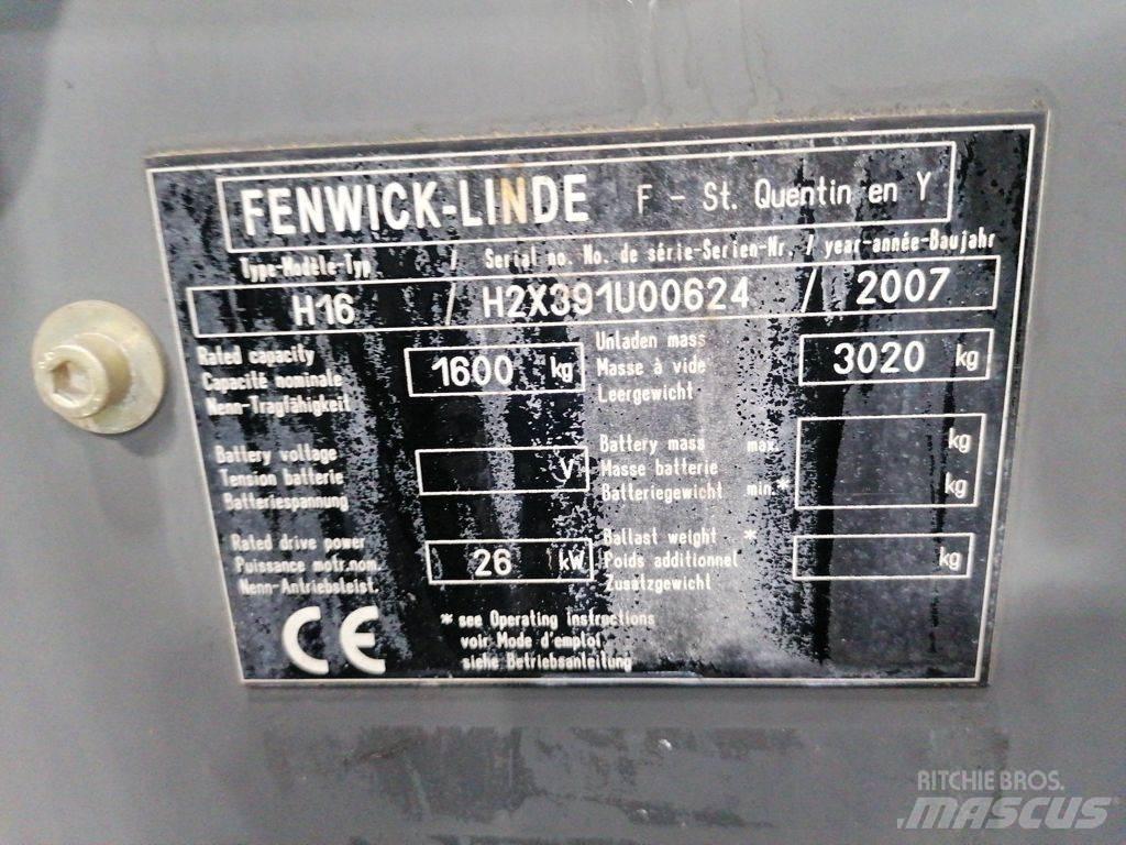 Linde H16D Dyzeliniai krautuvai