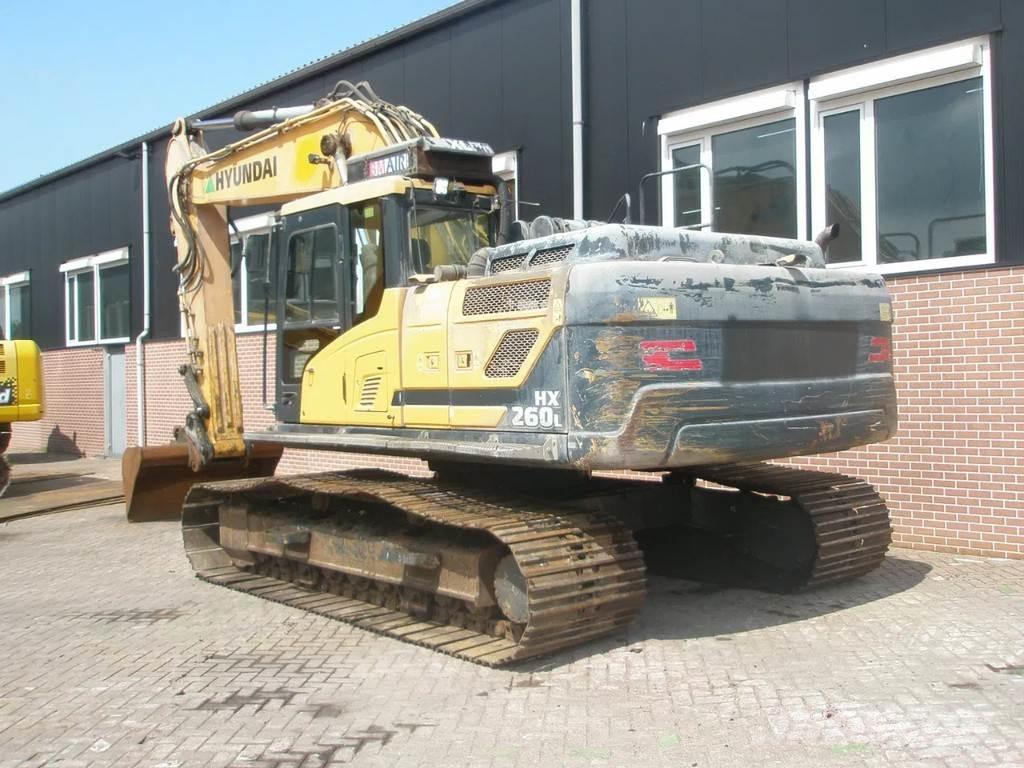 Hyundai HX260LC Vikšriniai ekskavatoriai