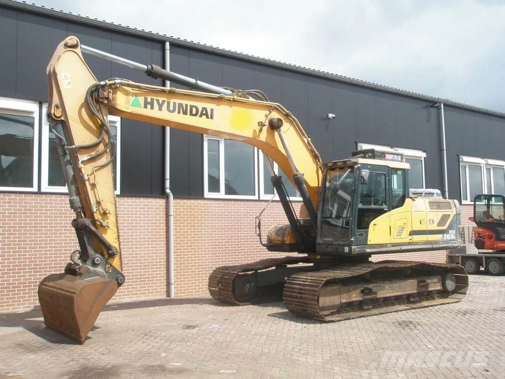 Hyundai HX260LC Vikšriniai ekskavatoriai