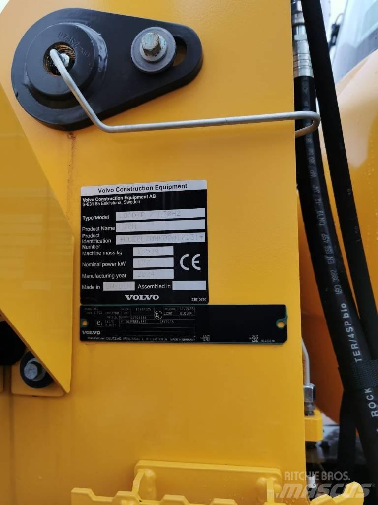 Volvo L70H2 Naudoti ratiniai krautuvai