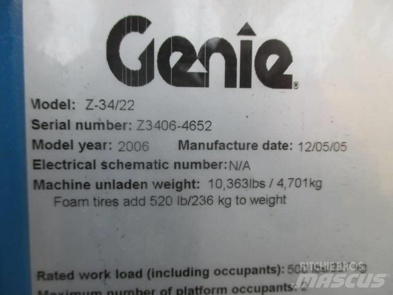 Genie Z 34/22 RT Alkūniniai keltuvai