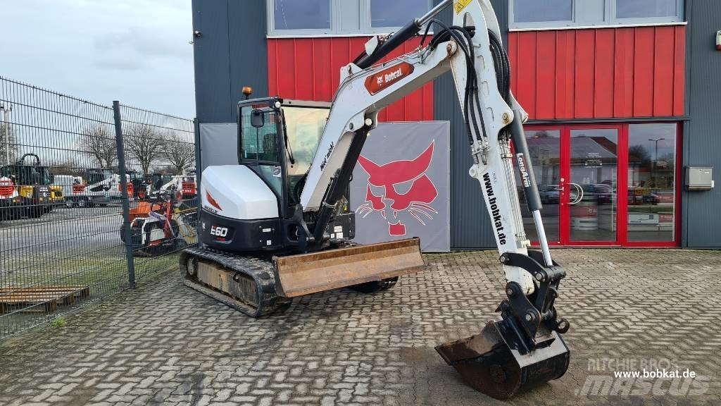 Bobcat E 60 Mini ekskavatoriai < 7 t