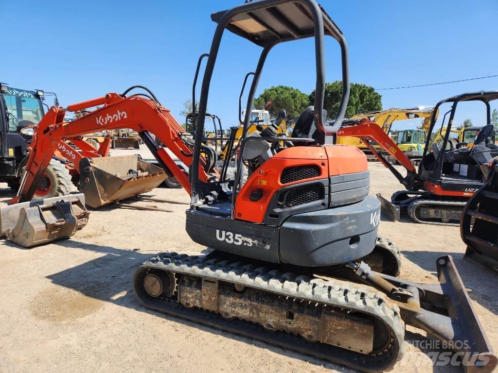 Kubota U 35 Mini ekskavatoriai < 7 t