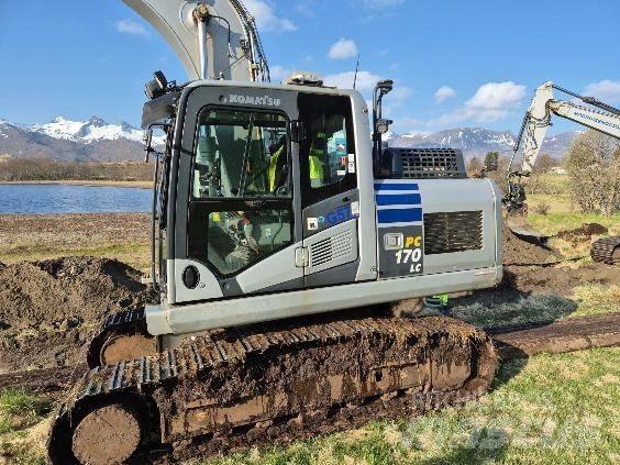 Komatsu PC 170 LC-11 Vikšriniai ekskavatoriai