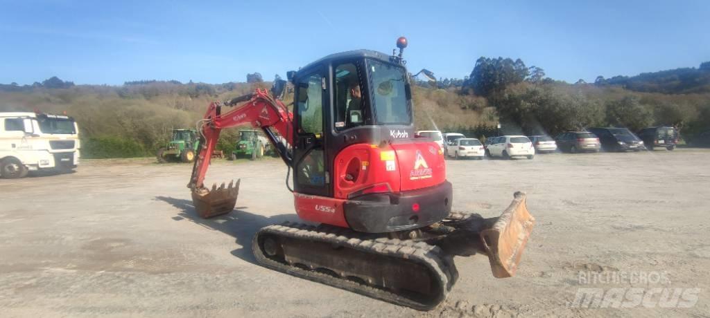 Kubota U 55-4 Mini ekskavatoriai < 7 t