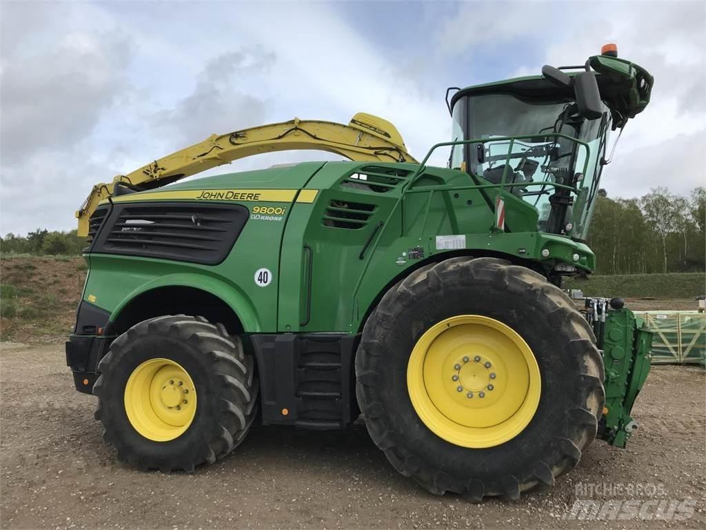 John Deere 9800i Pašarų ruošimo technika