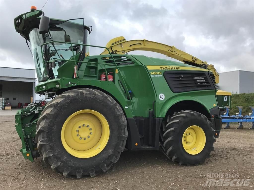 John Deere 9800i Pašarų ruošimo technika