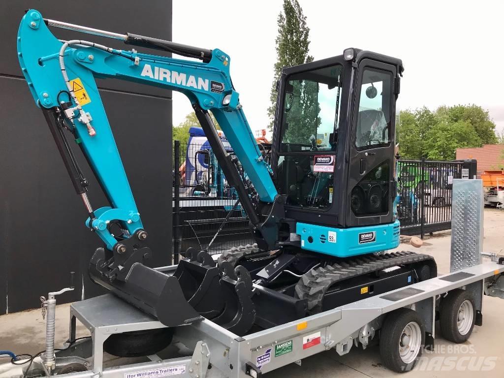 Airman AX26U-7 Mini ekskavatoriai < 7 t