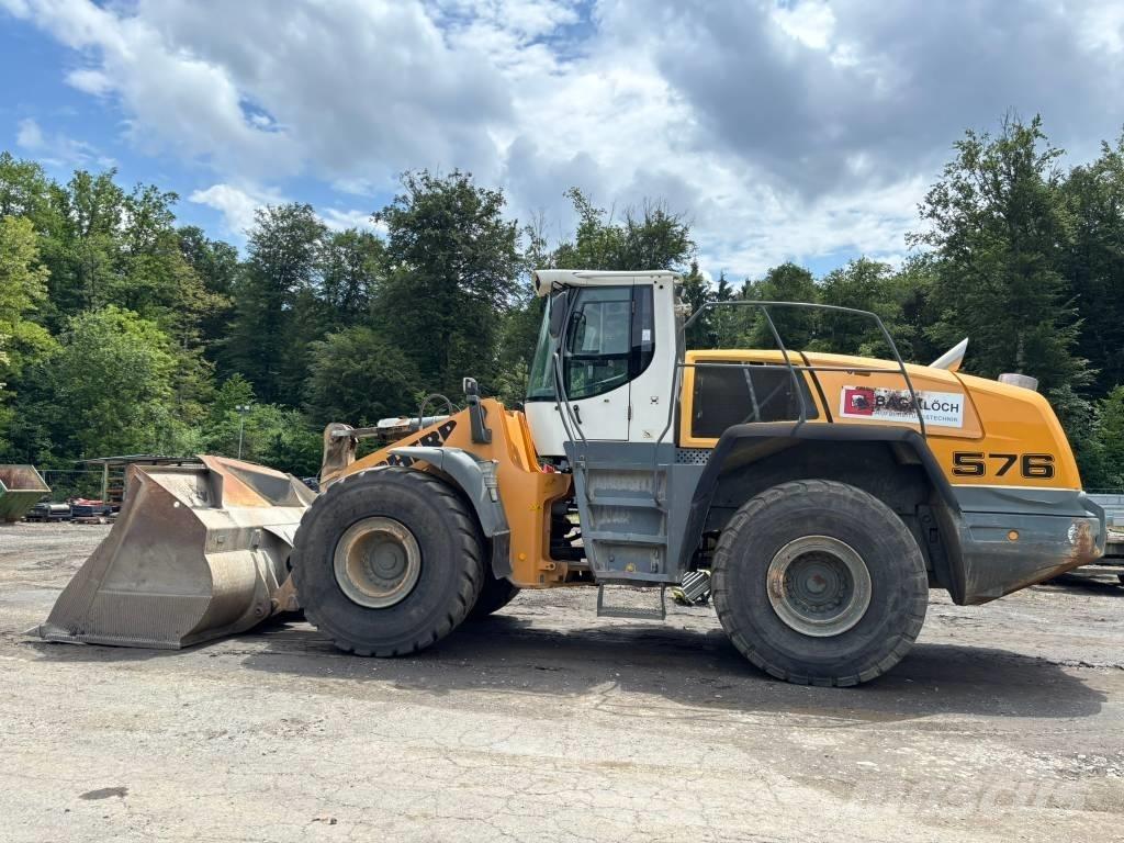 Liebherr L 576 Naudoti ratiniai krautuvai