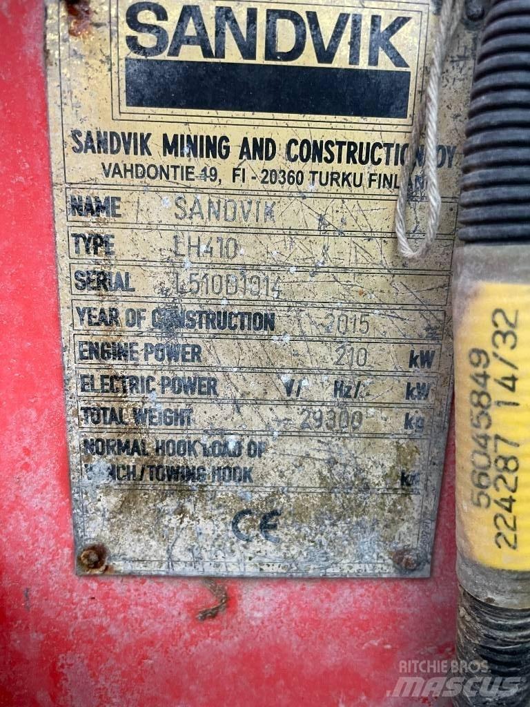 Sandvik LH 410 Požeminis krautuvas