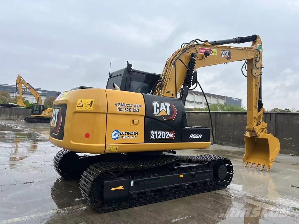 CAT 312 D Vikšriniai ekskavatoriai