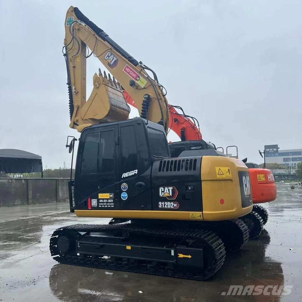 CAT 312 D Vikšriniai ekskavatoriai