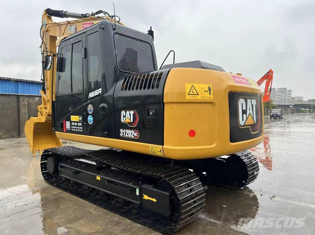 CAT 312 D Vikšriniai ekskavatoriai