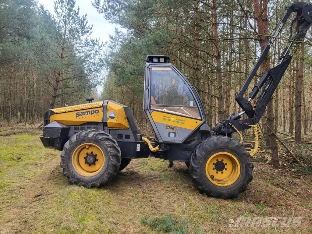  Harwester Sampo Miško technika (Harvesteriai)
