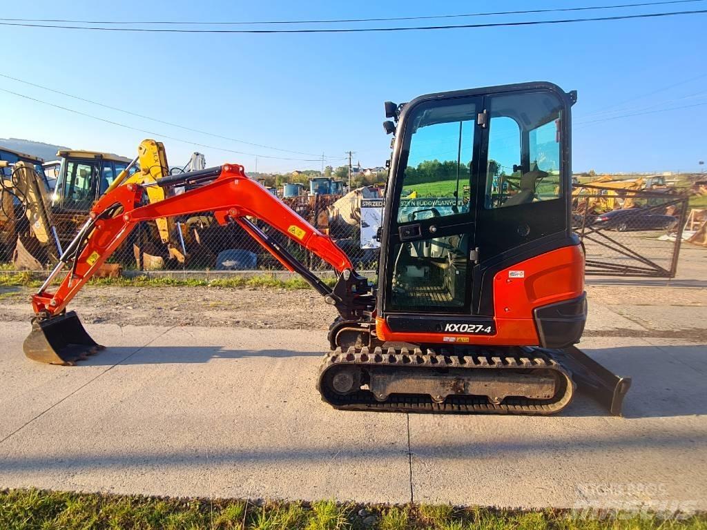 Kubota KX 027-4 Mini ekskavatoriai < 7 t