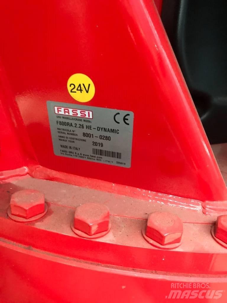 Fassi F 800 RA 2.26 Keltuvai-krautuvai