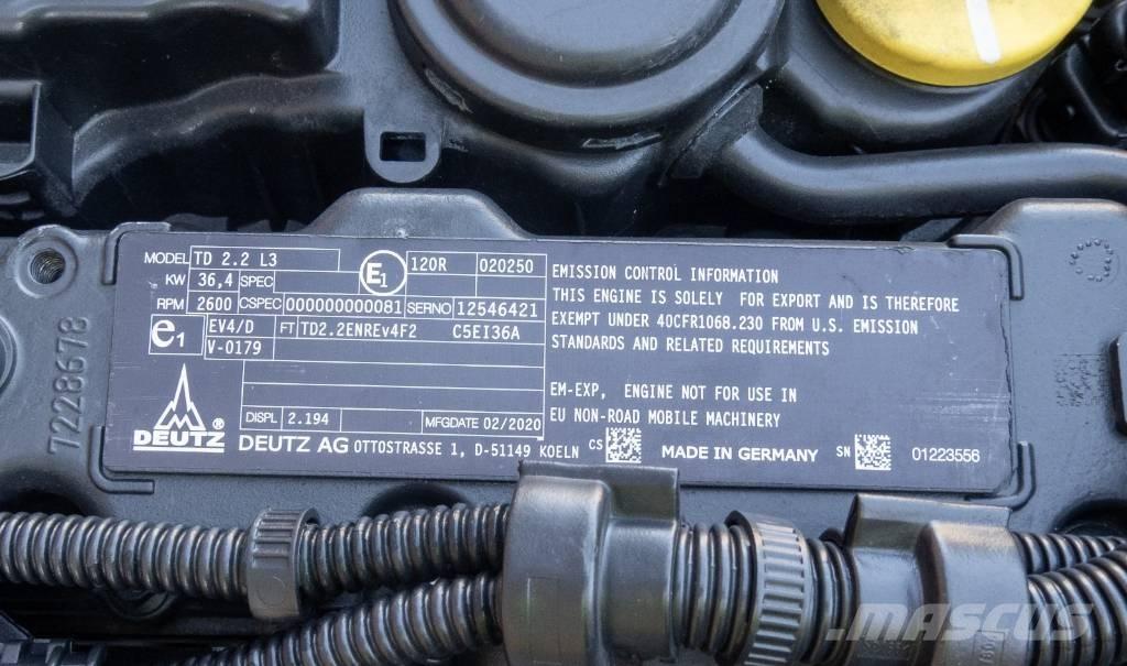 Deutz TD 2.2 L3 Varikliai