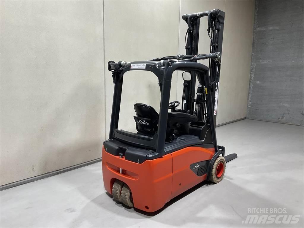 Linde E20-02 Elektriniai šakiniai krautuvai
