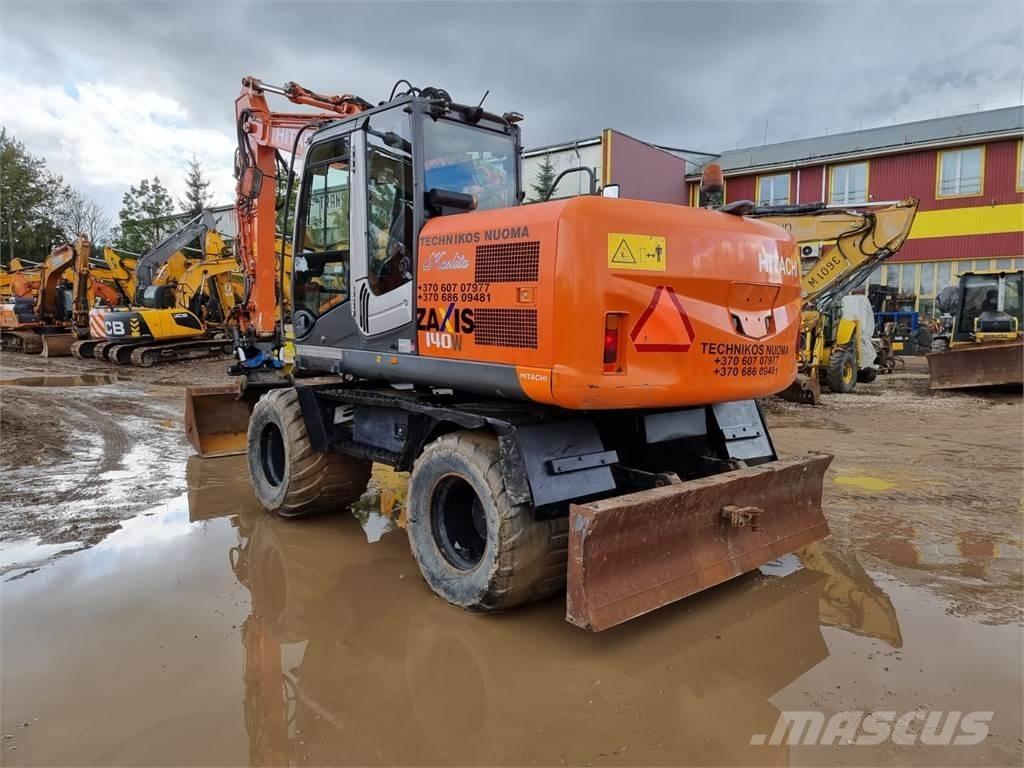 Hitachi ZX 140 W-3 Ratiniai ekskavatoriai