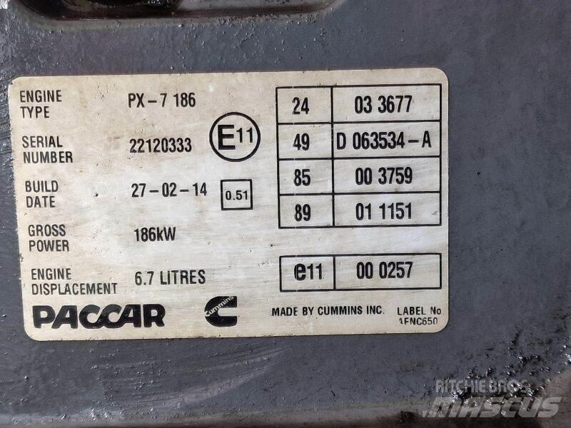 DAF PX-7 184 Varikliai