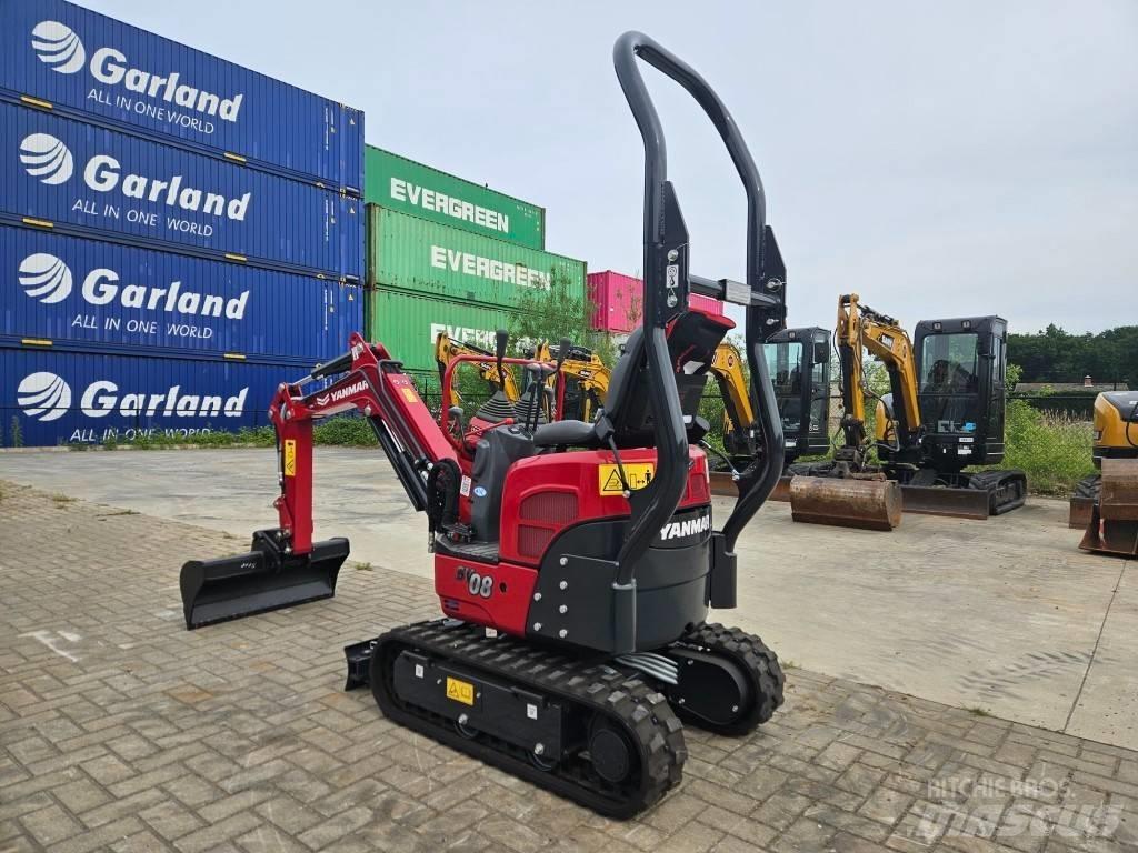Yanmar SV08-1C Mini ekskavatoriai < 7 t