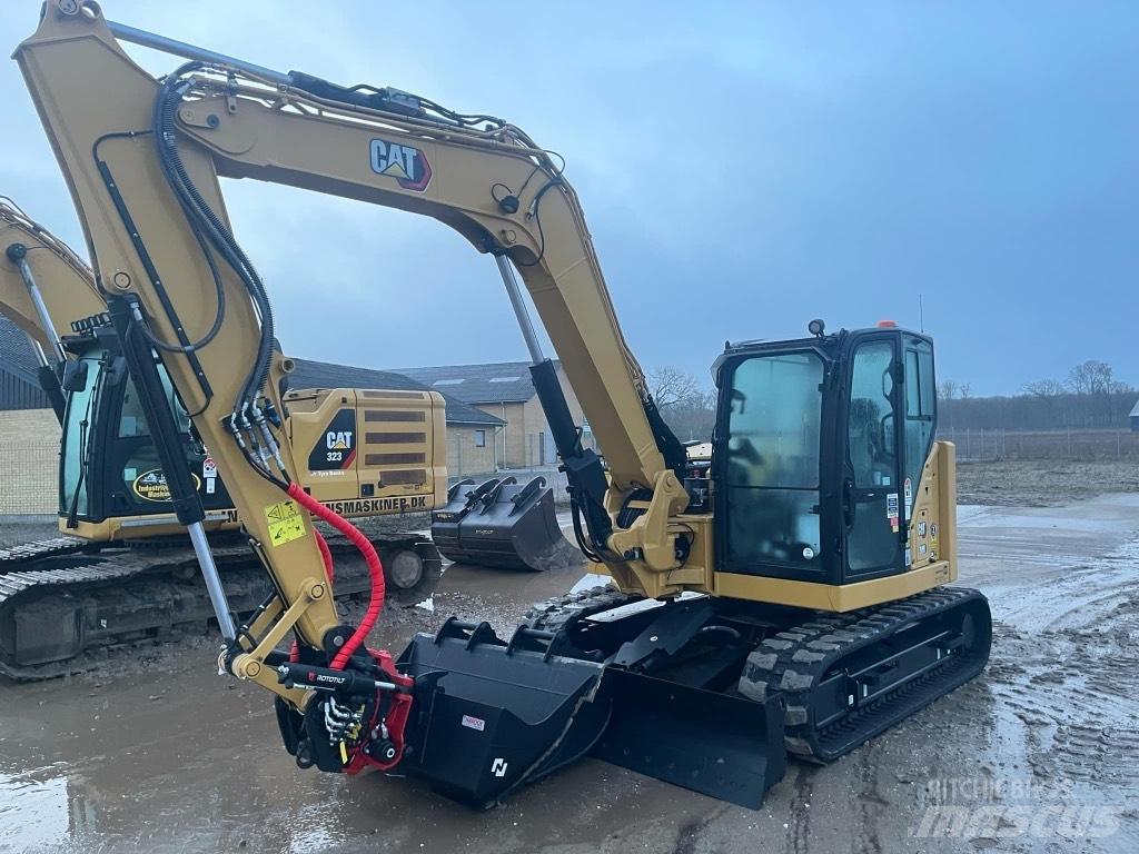 CAT 308 Vidutinės galios ekskavatoriai 7-12 t