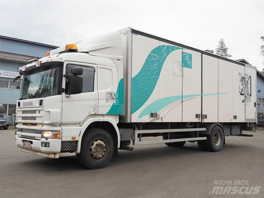Scania 94 D 260 Platformos/ Pakrovimas iš šono