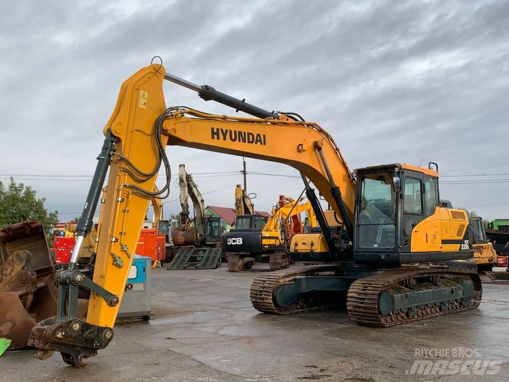 Hyundai HX 220 L Vikšriniai ekskavatoriai