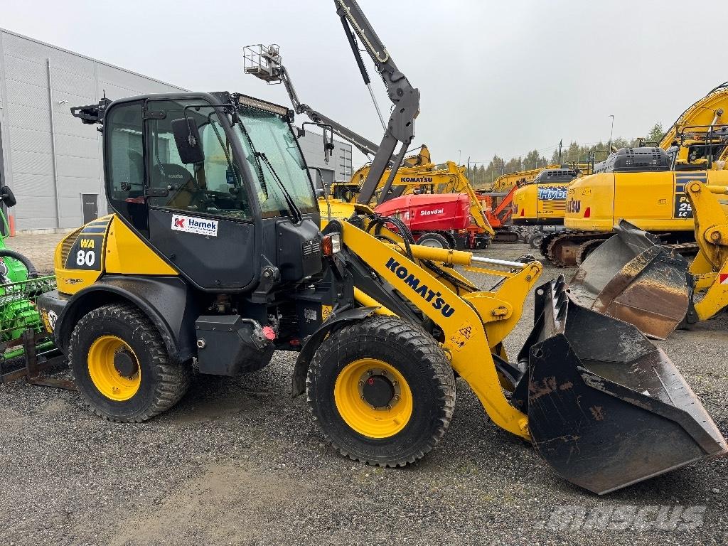 Komatsu WA 80-6 Naudoti ratiniai krautuvai