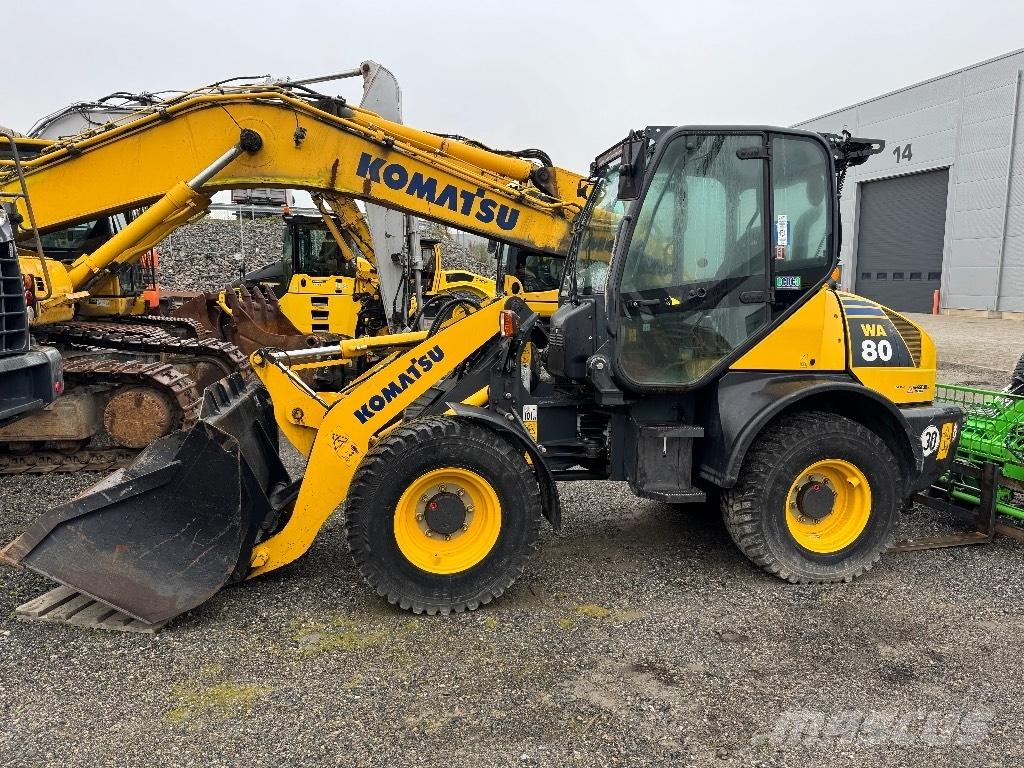 Komatsu WA 80-6 Naudoti ratiniai krautuvai