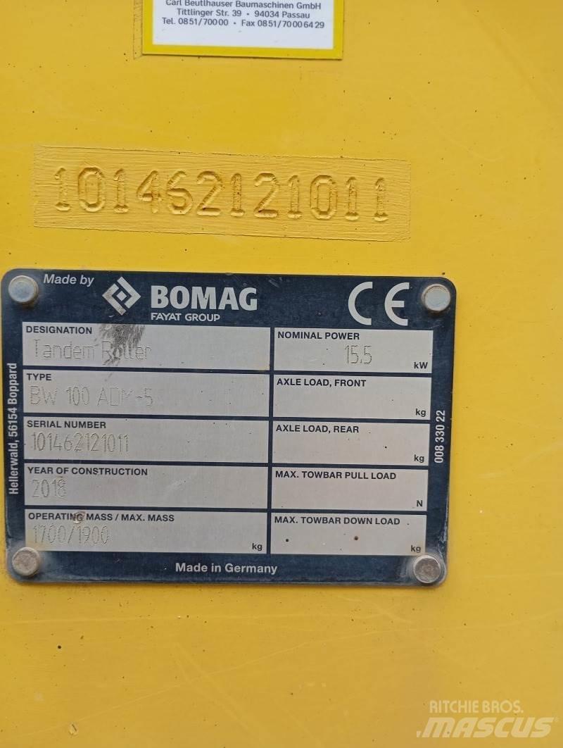 Bomag BW 100 ADM-5 Vibratoriai
