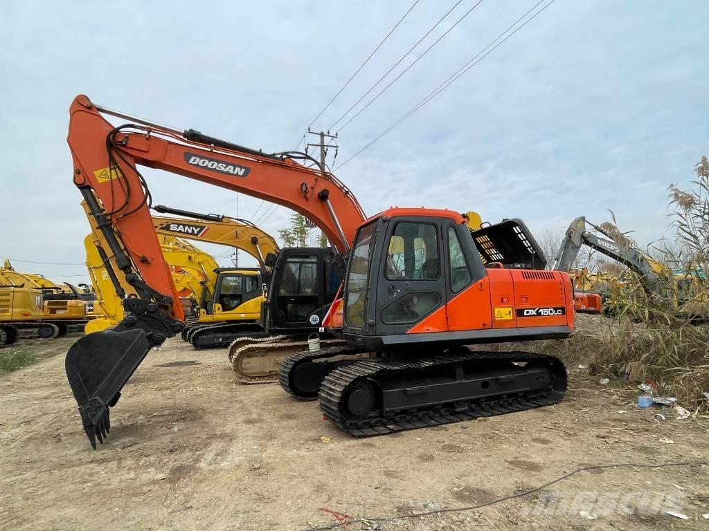 Doosan dx150 Vikšriniai ekskavatoriai