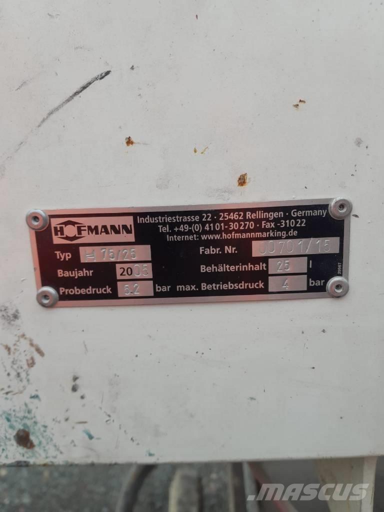 Hofmann H 75/25 Aplinkos tvarkymas - Kita