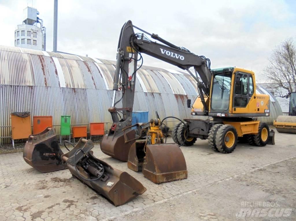 Volvo EW 140 B Ratiniai ekskavatoriai