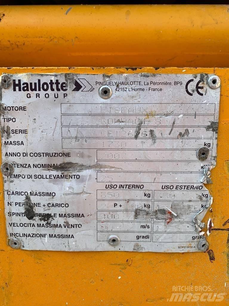 Haulotte Compact 8 Žirkliniai keltuvai