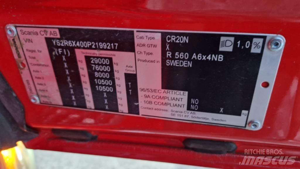 Scania HCT R560 6x4 Naudoti vilkikai
