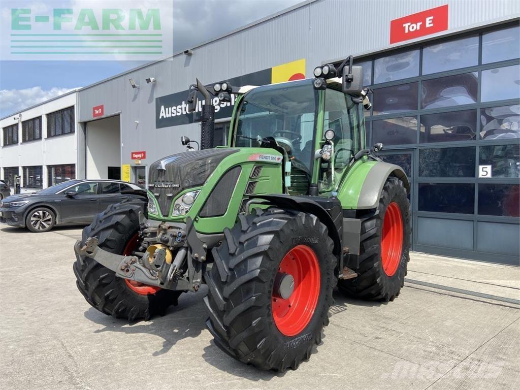 Fendt 516 vario Traktoriai