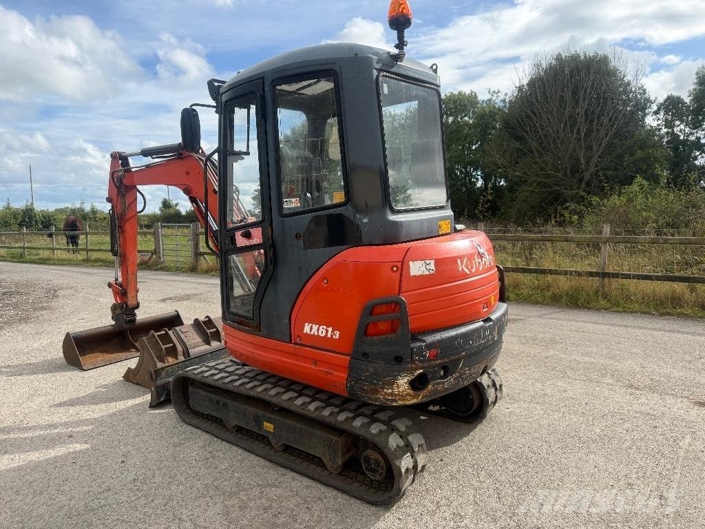 Kubota KX 61-3 Mini ekskavatoriai < 7 t